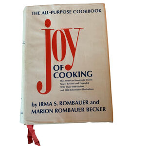 Vintage Joy of Cooking Cookbook 1982